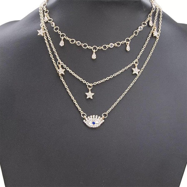 Layered Admiration Necklace - Robbi & Angel