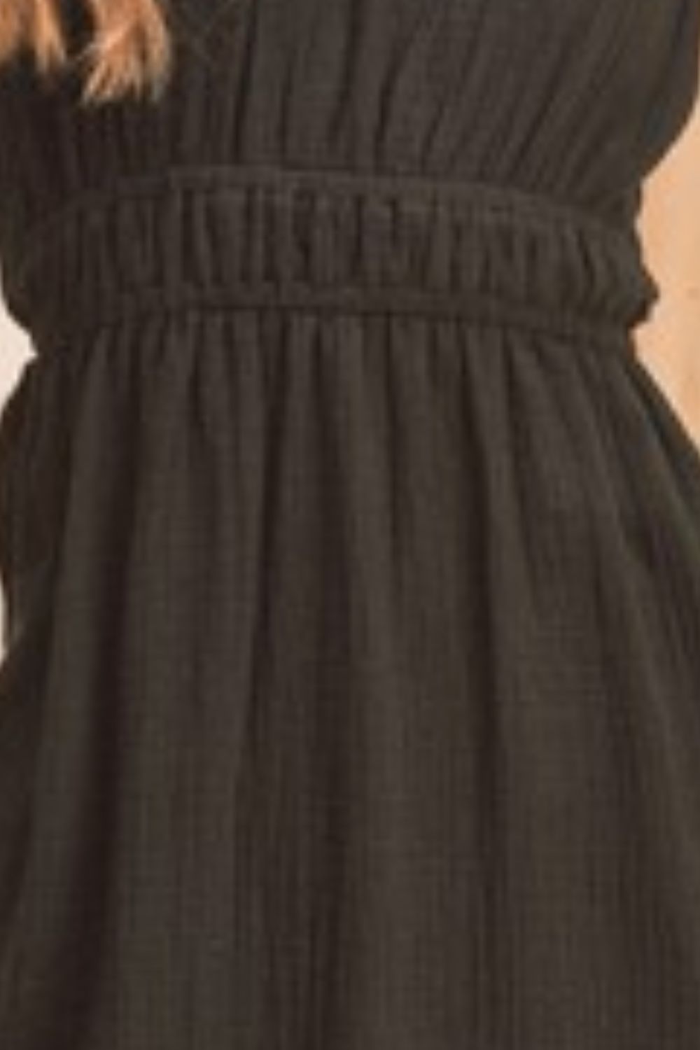 Aemi + Co Side Slit Round Neck Sleeveless Tank Dress - Robbi & Angel