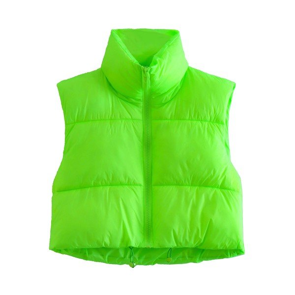 Cropped puffer vest - Robbi & Angel