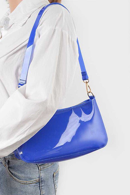 Transparent Clear Convertible Shoulder Bag - Robbi & Angel