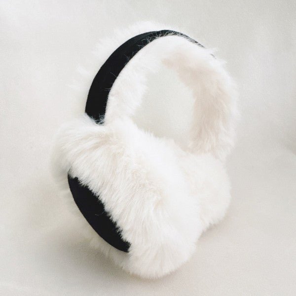Snow Bunny Foldable Earmuffs - Robbi & Angel