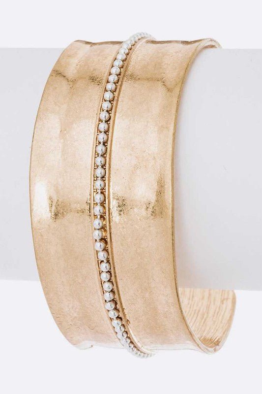 2 Tone Matte Finish Adjustable Open Cuff