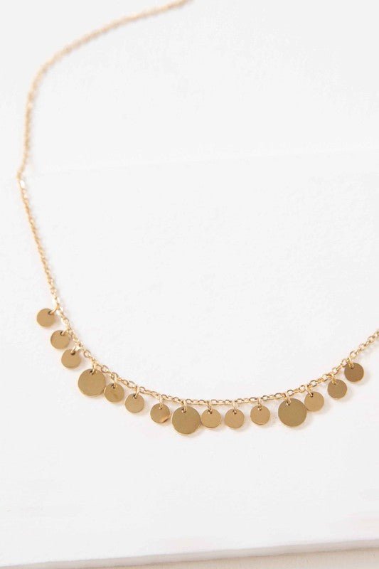 Nur Circle Charm Necklace - Robbi & Angel