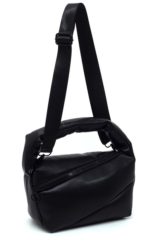 Fashion Puffy Tote Crossbody Bag - Robbi & Angel