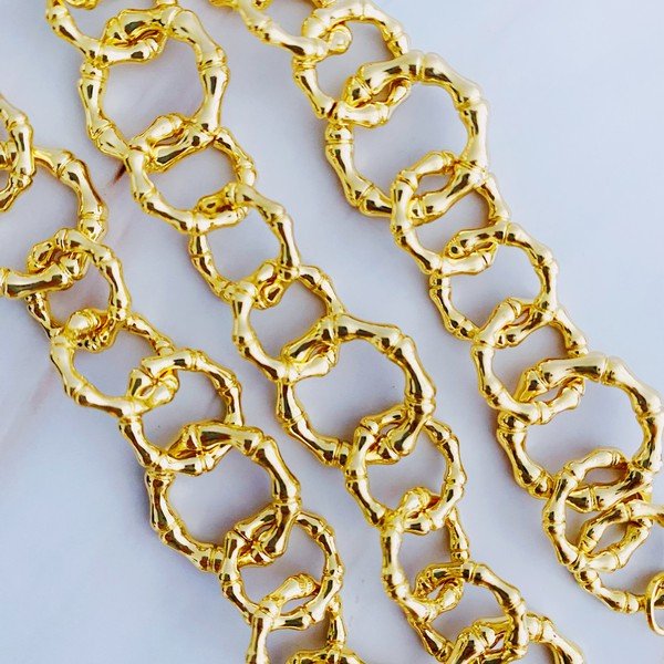 Artfully Linked Chain Necklace - Robbi & Angel