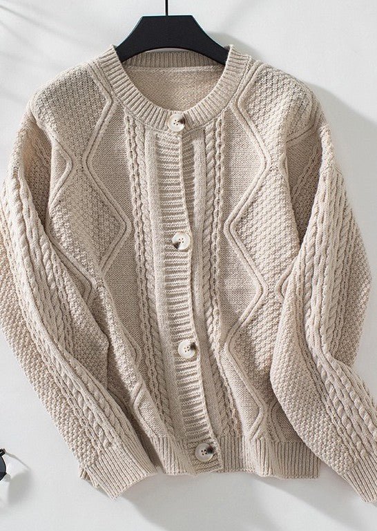 Cable Knit Cardigan - Robbi & Angel