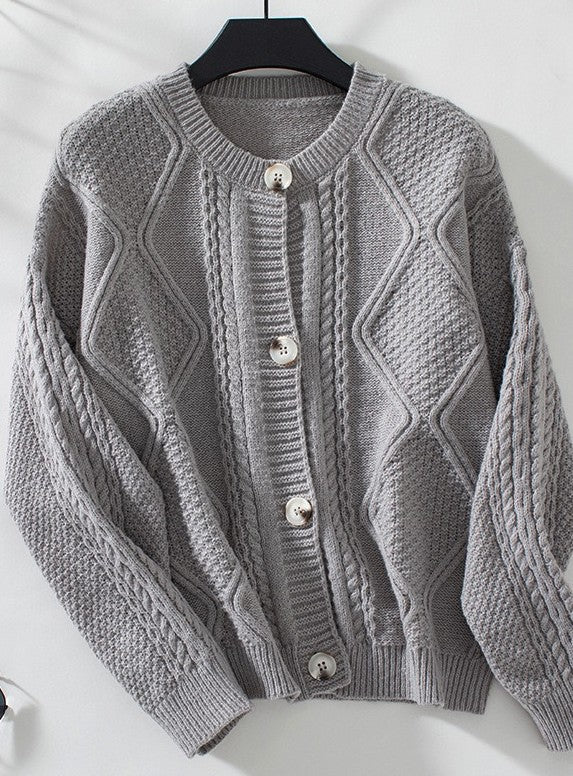Cable Knit Cardigan - Robbi & Angel