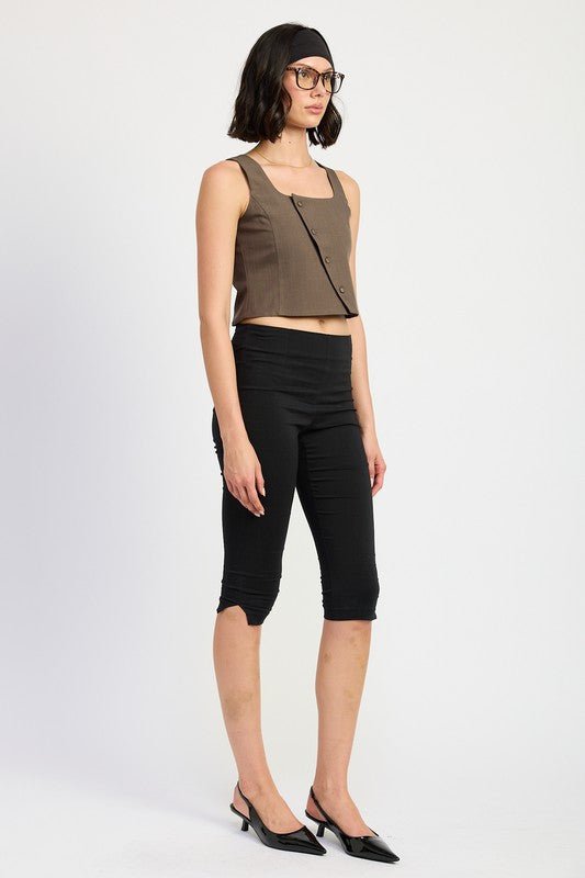 ASYMMETRICAL VEST TOP - Robbi & Angel