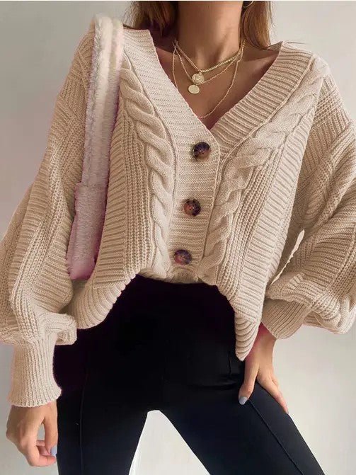Knit cardigan sweater - Robbi & Angel