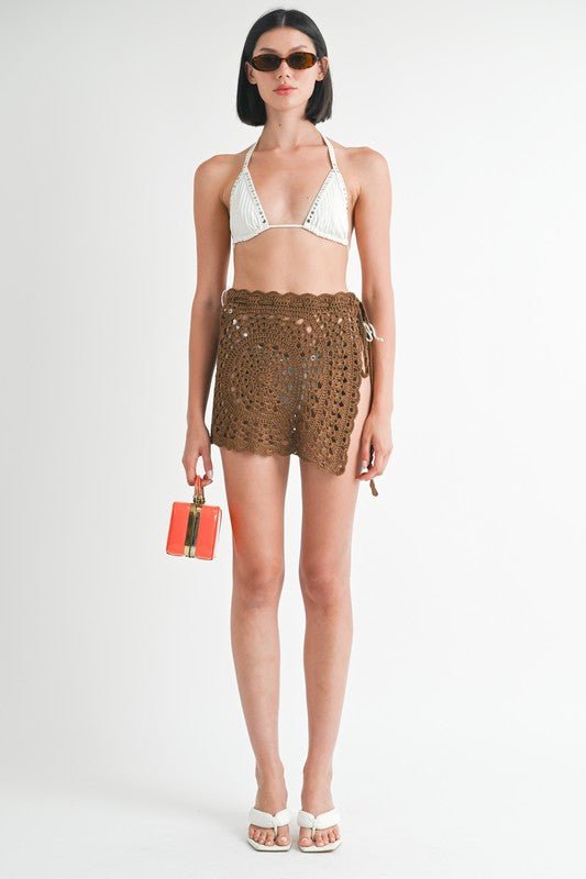 CROCHET COVER UP SKIRT - Robbi & Angel