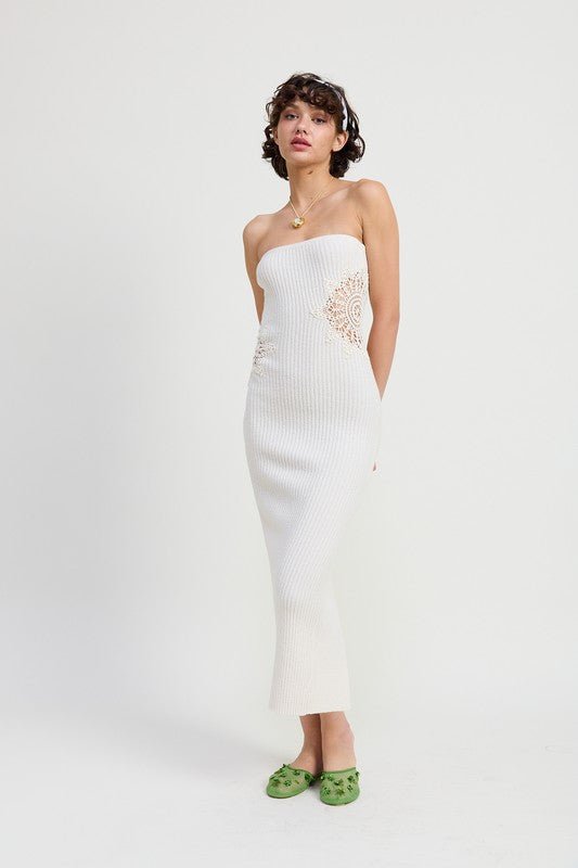 BODYCON TUBE MIDI DRESS - Robbi & Angel
