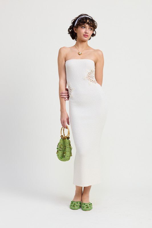 BODYCON TUBE MIDI DRESS - Robbi & Angel