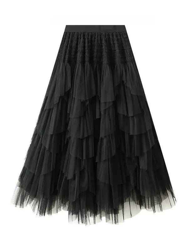 Tutu layered Midi Skirt - Robbi & Angel
