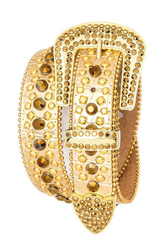 Crystal Statement Western Belt - Robbi & Angel