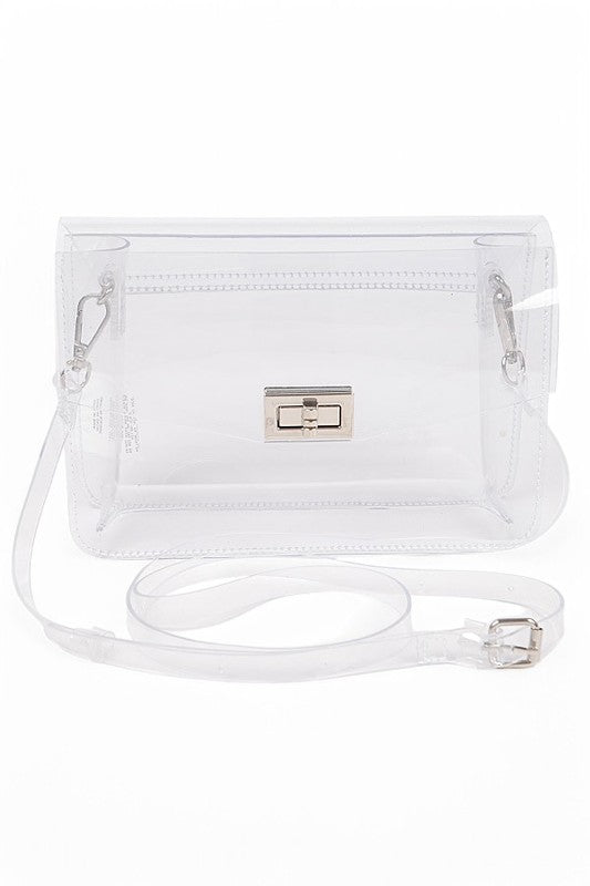 Transparent Stadium Crossbody Bag - Robbi & Angel