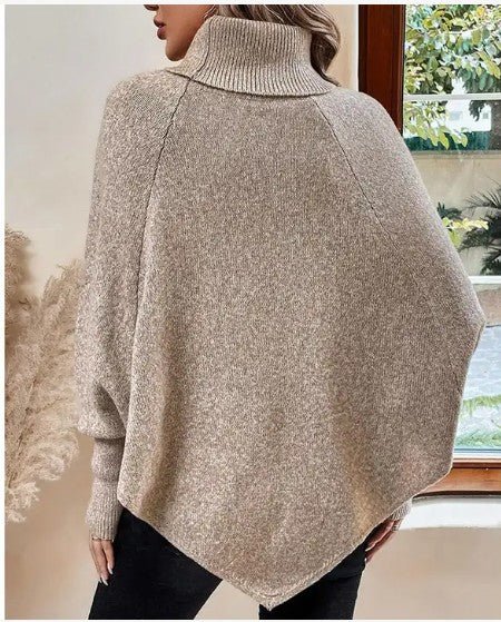 Batwing Turtleneck Sweater - Robbi & Angel