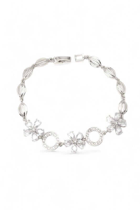Cubic Zirconia Tennis Bracelet - Robbi & Angel