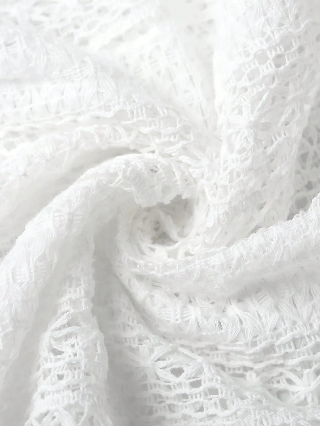 Crochet Notched Button - Front Shirt - Robbi & Angel