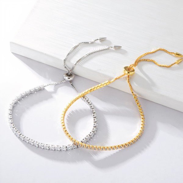 Alicia 18K Gold Plated Sterling Silver Bracelet - Robbi & Angel