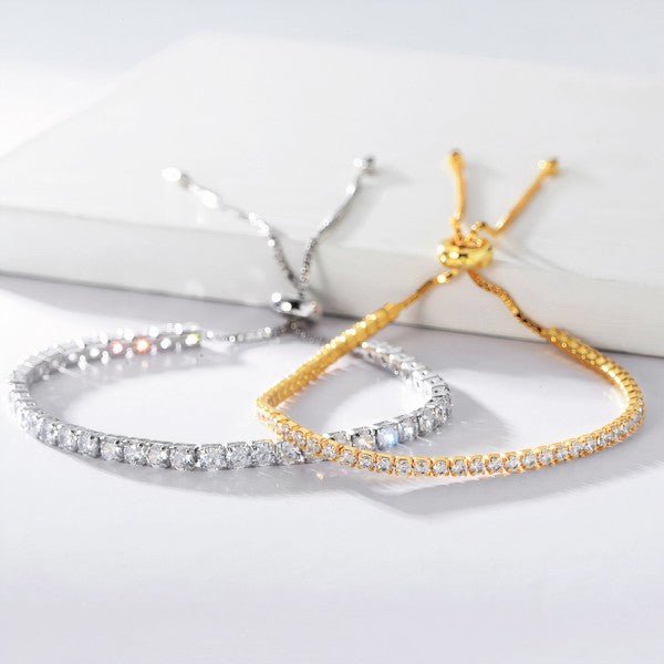 Alicia 18K Gold Plated Sterling Silver Bracelet - Robbi & Angel