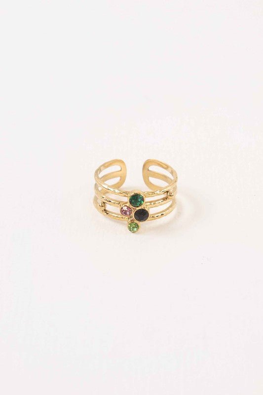 Colorful Bubble Adjustable Ring - Robbi & Angel