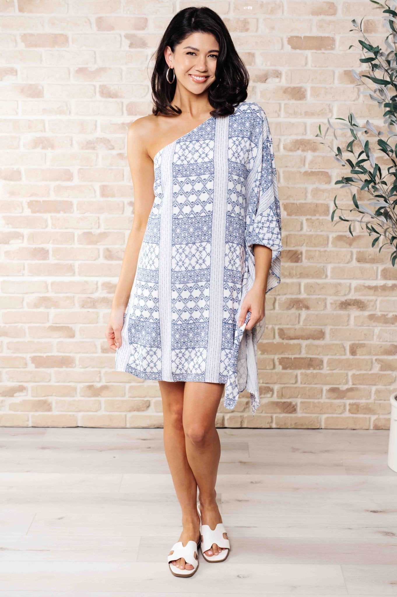 Marjorie One Shoulder Dress - Robbi & Angel