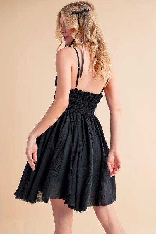 Aemi+Co Lace Detail Mini Cami Dress - Robbi & Angel
