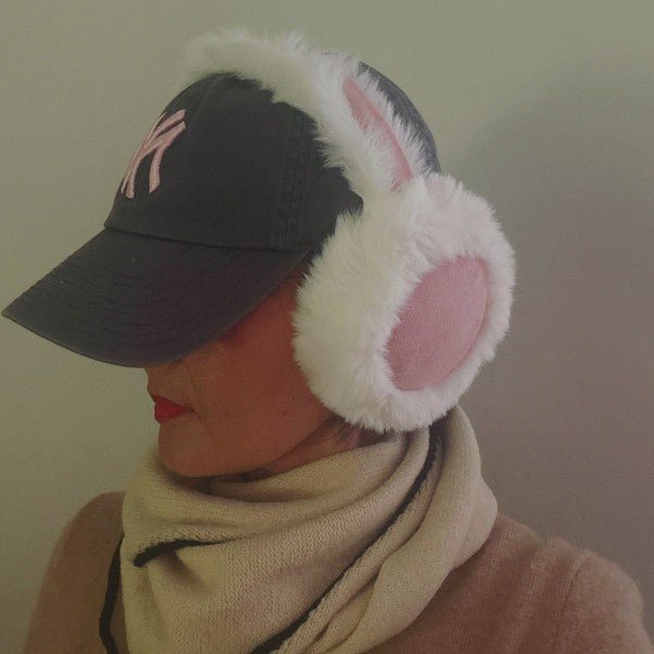 Snow Bunny Foldable Earmuffs - Robbi & Angel