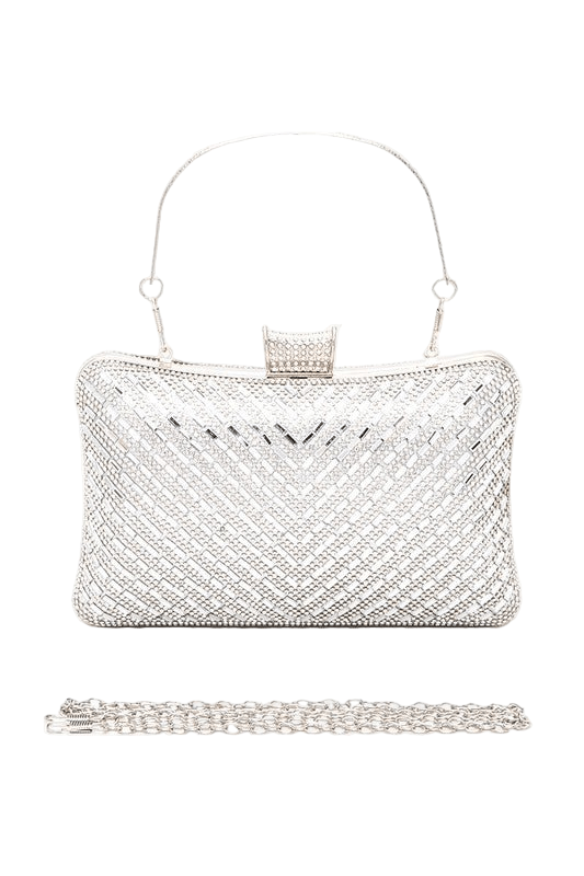 Convertible Top Handle Box Clutch - Robbi & Angel