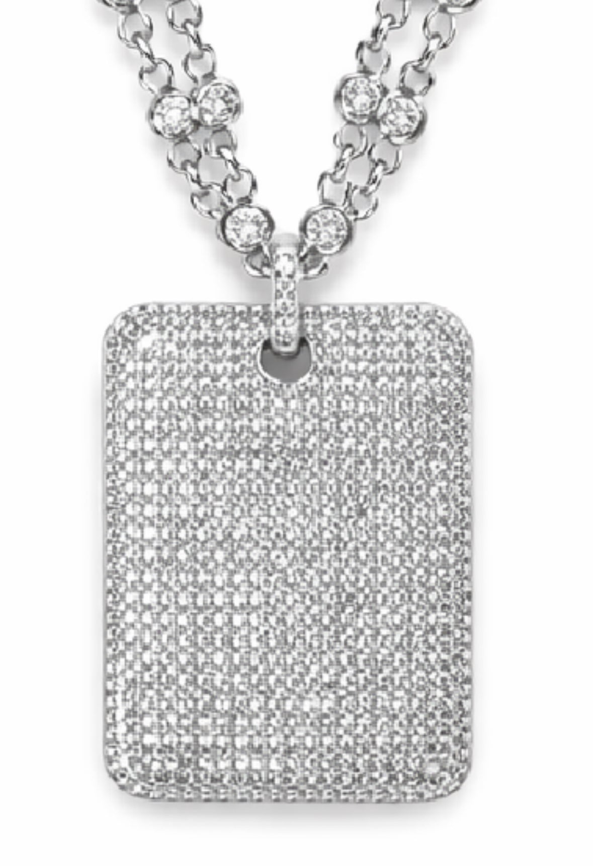 Kaitlyn Double Layer Chic Medallion Necklace - Robbi & Angel