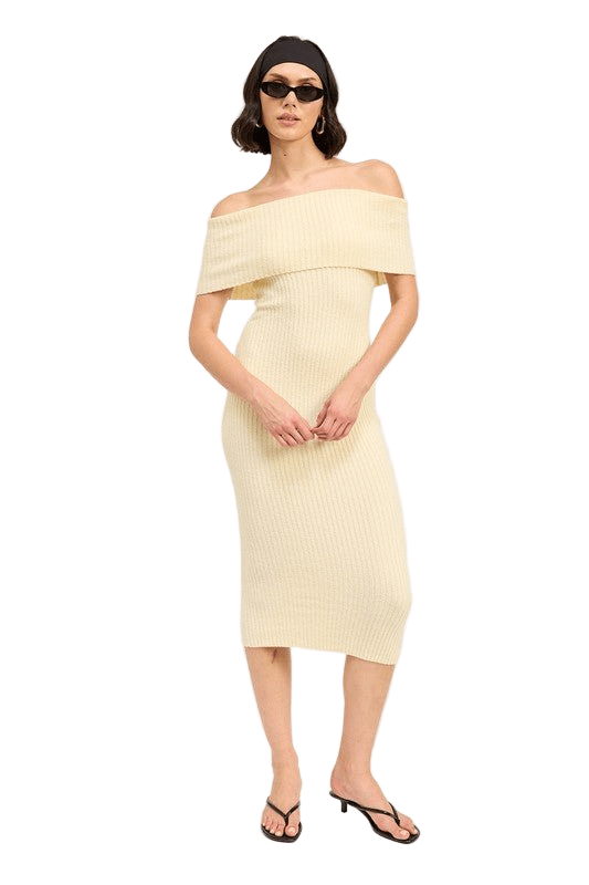 angel strapless midi dress STRAPLESS BODYCON MIDI DRESS