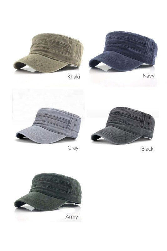 Distressed Cadet Hat Cap - Robbi & Angel