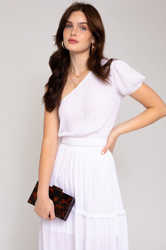 S/S One Shoulder Top - Robbi & Angel