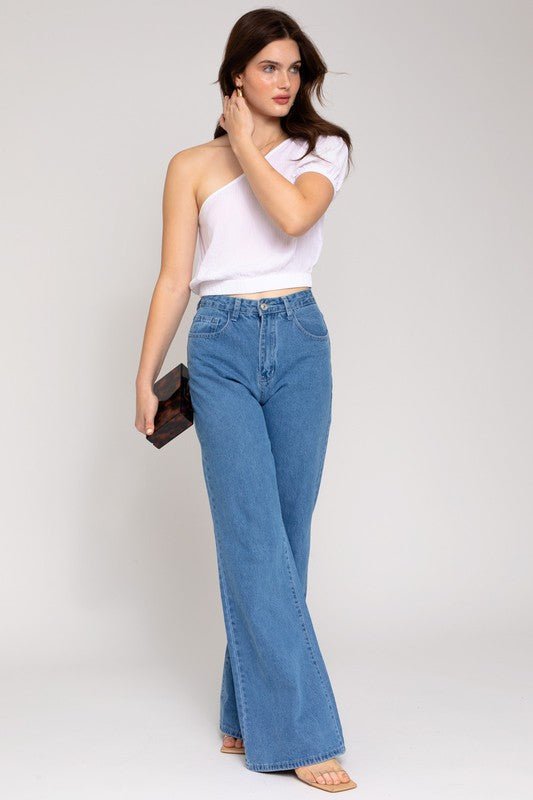 S/S One Shoulder Top - Robbi & Angel