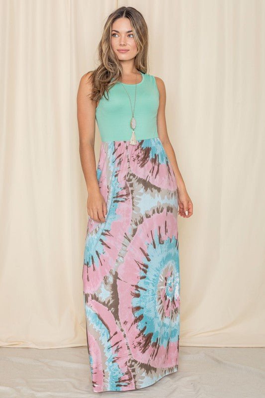 Summer Sleeveless Maxi TankDress