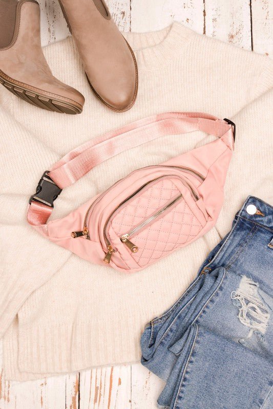 Quilted Belt Sling Bum Bag - Robbi & Angel
