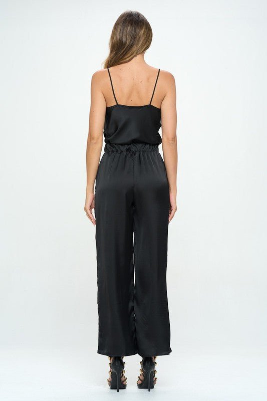 Made in USA Solid Silky Satin Tank Top - Robbi & Angel