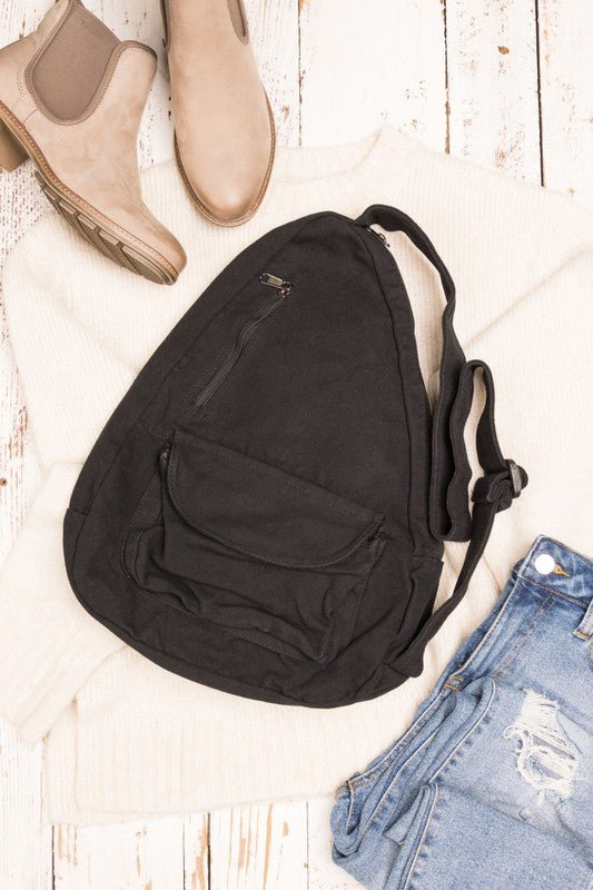 Oversized Canvas Sling - Robbi & Angel