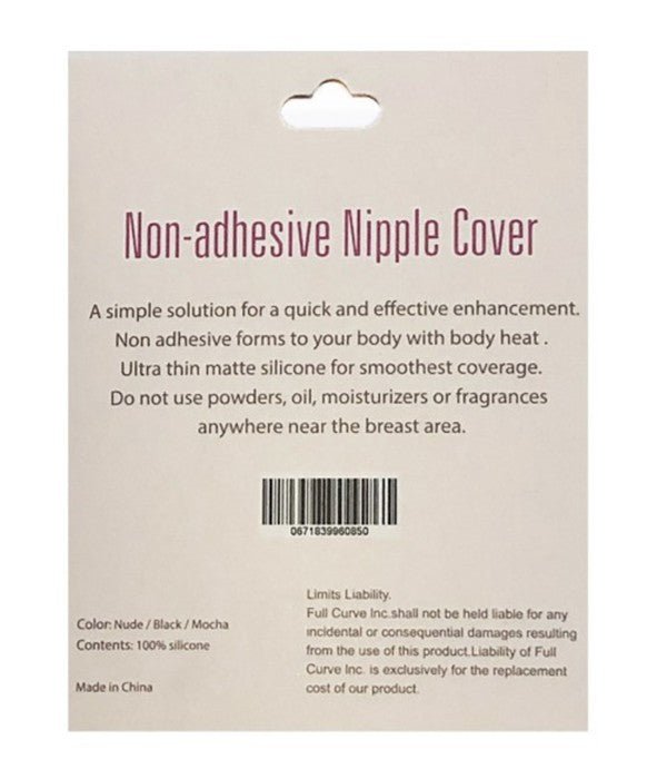 No Adhesive Reusable Nipple Cover 3018
