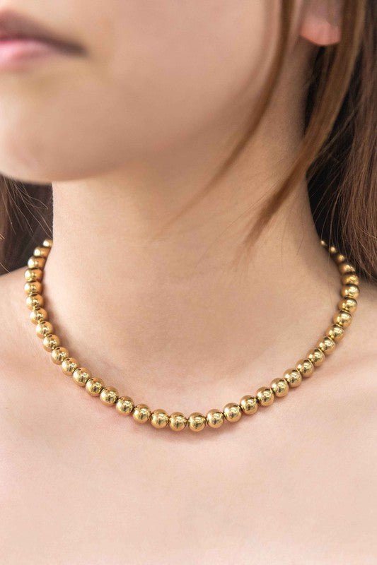 Macro Beaded Necklace - Robbi & Angel