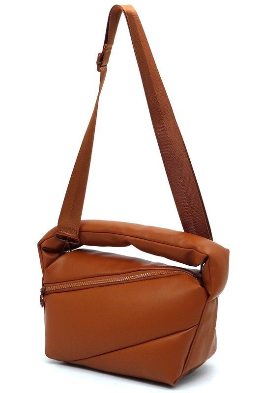 Fashion Puffy Tote Crossbody Bag - Robbi & Angel