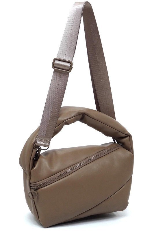 Fashion Puffy Tote Crossbody Bag - Robbi & Angel