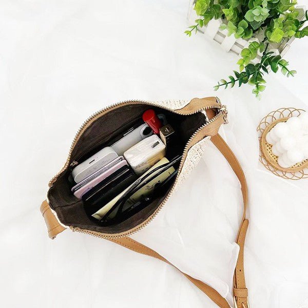 Imani Crochet Top Handle Crossbody - Robbi & Angel