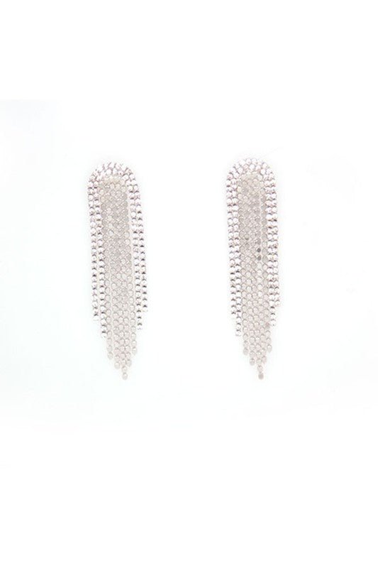 LONG CHANDELIER LIKE TASSEL EARRINGS - Robbi & Angel