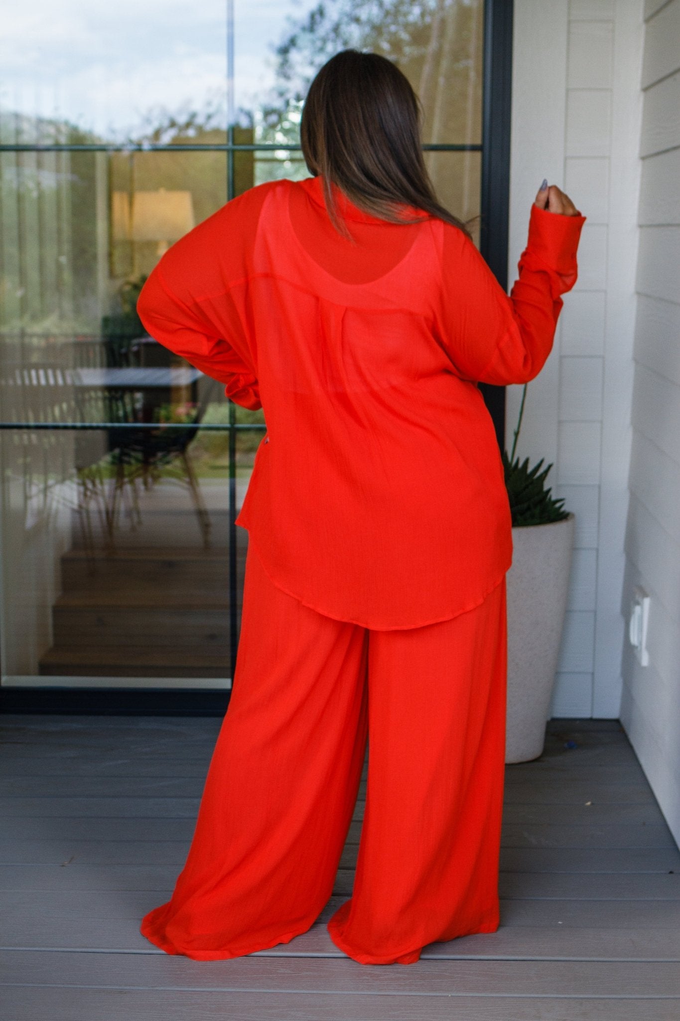 Not So Subtle Button Down Top - Robbi & Angel