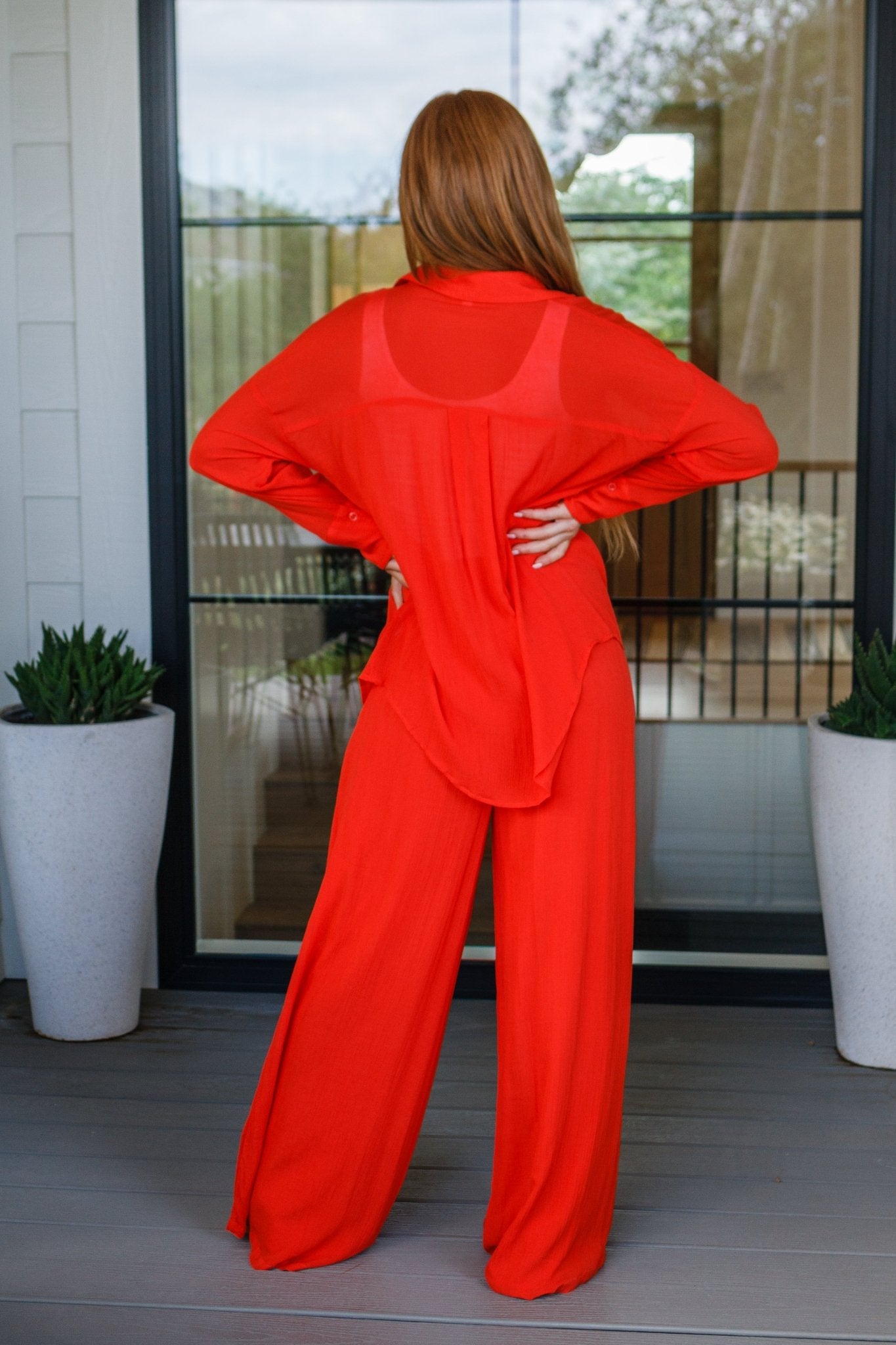 Not So Subtle Button Down Top - Robbi & Angel