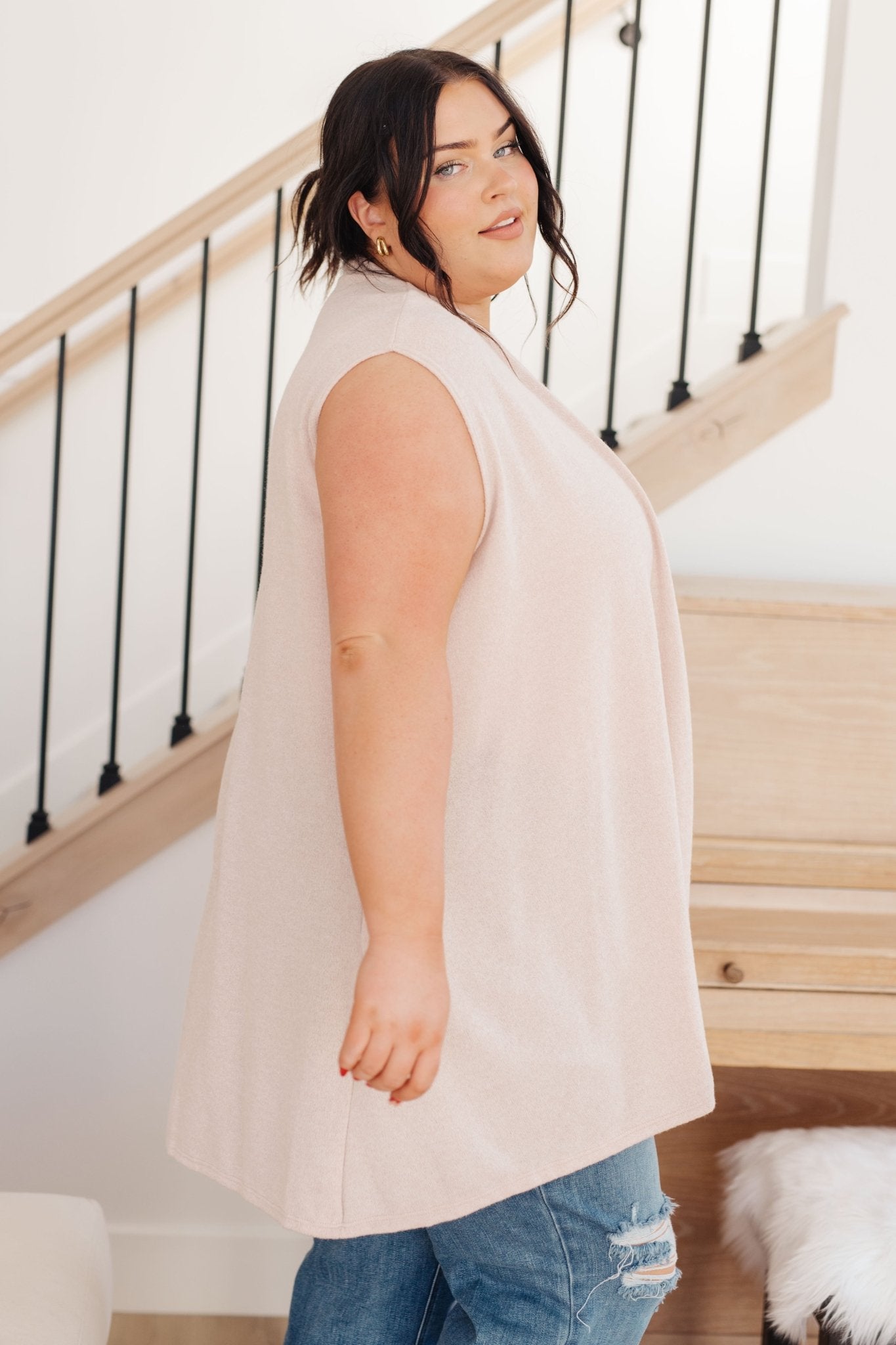 Surely a Win Sleeveless Cardigan - Robbi & Angel