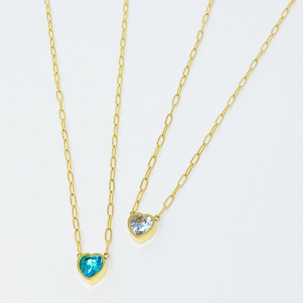 Chained To My Heart Necklace - Robbi & Angel