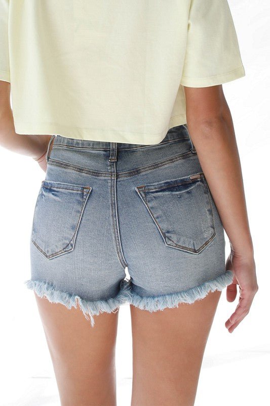 FRONT RIBBON TIE DETAIL SHORTS - Robbi & Angel