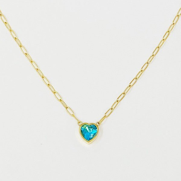 Chained To My Heart Necklace - Robbi & Angel